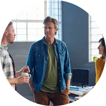 Team collaboration.