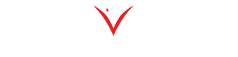 A red stylized checkmark logo with a small dot above it.