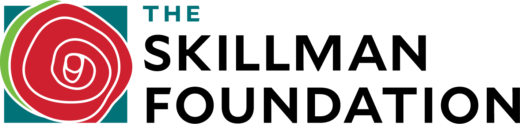 Sullivan Foundation logo with a red circle, green arc, and teal and red horizontal bars